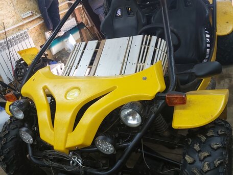 2012 Polar Fox XY500ATV, жёлтый, 750000 рублей, вид 1