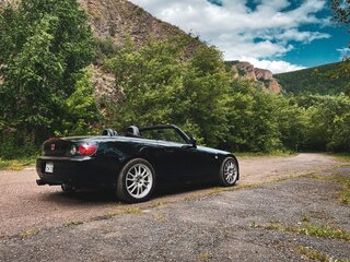2001 Honda S2000 I (AP1), чёрный, 3100000 рублей, вид 2