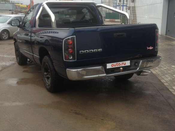 2002 Dodge RAM III (DR/DH), синий - вид 1