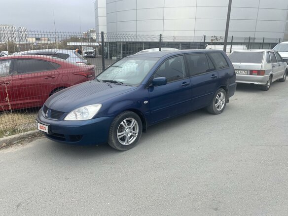 2007 Mitsubishi Lancer IX Рестайлинг, синий