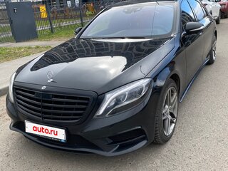 2014 Mercedes-Benz S-Класс 500 Long VI (W222, C217), чёрный, 2700000 рублей, вид 1
