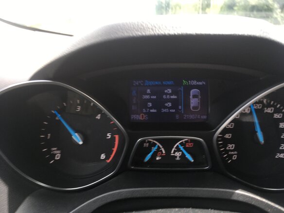 2013 Ford Kuga II, чёрный, 1200000 рублей - вид 6