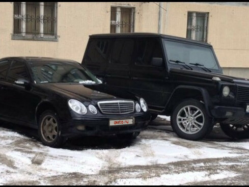 1996 Mercedes-Benz G-Класс 320 II (W463), чёрный - вид 3