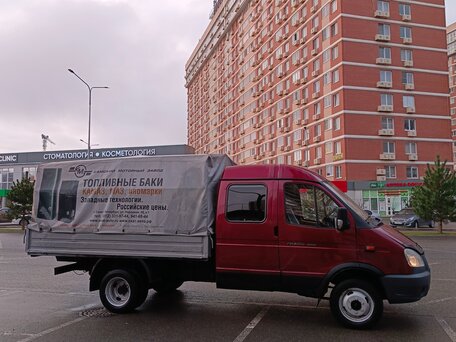 2011 ГАЗ ГАЗель (33023/330273) Фермер, красный, 680000 рублей, вид 5