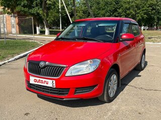 2013 Skoda Fabia II Рестайлинг, красный, 630000 рублей, вид 1