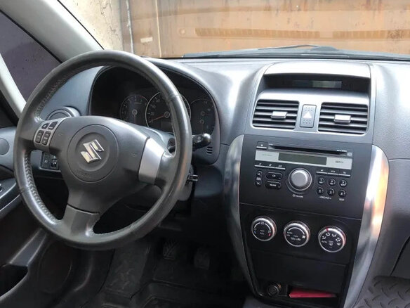 2008 Suzuki SX4 I (Classic), чёрный, 750000 рублей - вид 7