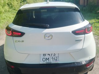 2018 Mazda CX-3 I Рестайлинг, белый, 1640000 рублей, вид 4