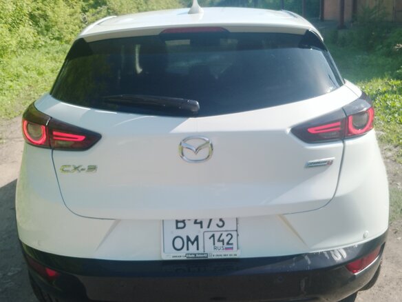 2018 Mazda CX-3 I Рестайлинг, белый, 1640000 рублей - вид 3