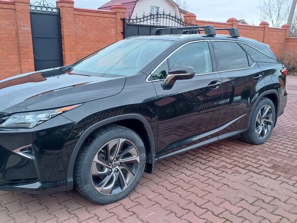 2018 Lexus RX 350L IV, чёрный, 5350000 рублей - вид 1