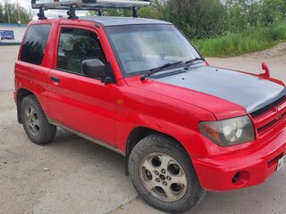 1998 Mitsubishi Pajero iO, красный, 420000 рублей, вид 4