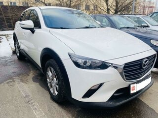 2018 Mazda CX-3 I Рестайлинг, белый, 1895000 рублей, вид 3