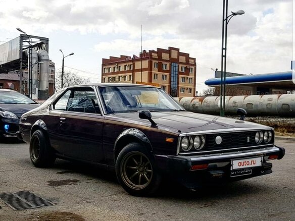 1981 Nissan Skyline GT 5-speed V (C210), фиолетовый, 3200000 рублей - вид 10