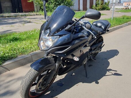 2012 Yamaha FZ6, чёрный, 400000 рублей, вид 2