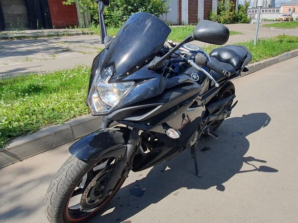 2012 Yamaha FZ6, чёрный, 400000 рублей - вид 1