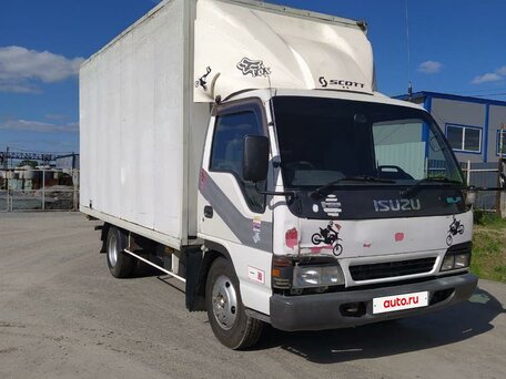 1998 Isuzu Elf (N-series), белый, 1030000 рублей, вид 2