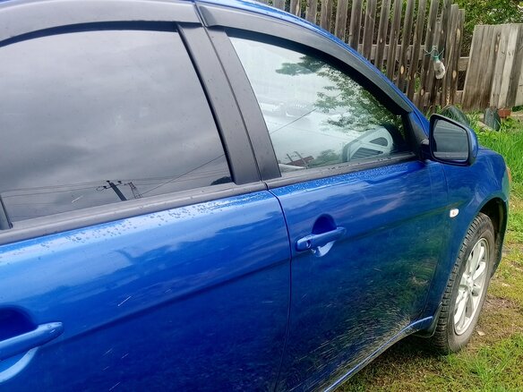 2011 Mitsubishi Lancer X Рестайлинг, синий, 670000 рублей - вид 10