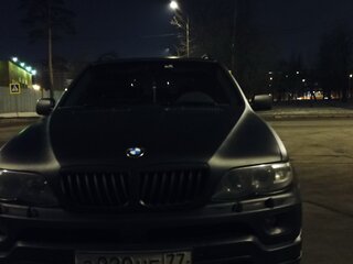2001 BMW X5 4.4i I (E53), чёрный, 700000 рублей, вид 3