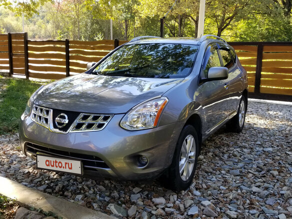 2012 Nissan Rogue I Рестайлинг, серебристый