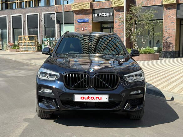 2019 BMW X3 20d xDrive III (G01), синий, 5150000 рублей