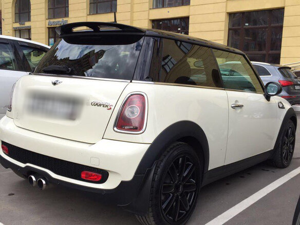 2008 Mini Hatch Cooper S II (R56), белый - вид 4