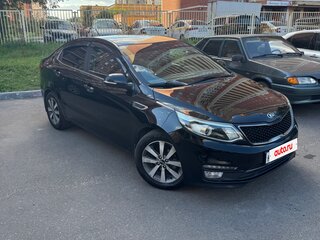 2016 Kia Rio III Рестайлинг, чёрный, 1199999 рублей, вид 2