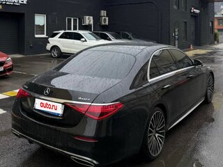 2021 Mercedes-Benz S-Класс 450 Long 4MATIC VII (W223), чёрный, 9500000 рублей, вид 3