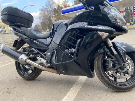 2012 Kawasaki GTR 1400 (Concours 14), синий, 1075000 рублей, вид 1
