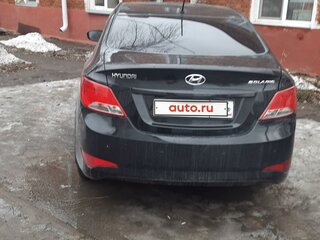 2015 Hyundai Solaris I Рестайлинг, чёрный, 1400000 рублей, вид 3