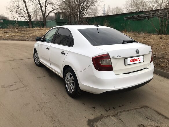 2017 Skoda Rapid I, белый, 899999 рублей - вид 1