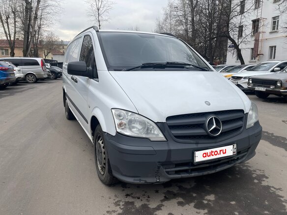2012 Mercedes-Benz Vito, белый, 1300000 рублей