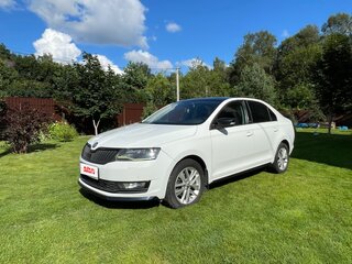 2017 Skoda Rapid I Рестайлинг, белый, 1400000 рублей, вид 1