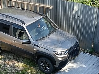 2021 Lada (ВАЗ) Niva Travel I, серебристый, 950000 рублей, вид 4