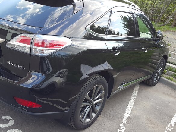2012 Lexus RX 450h III Рестайлинг, чёрный - вид 13