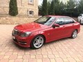 2012 Mercedes-Benz C-Класс 200 III (W204) Рестайлинг, красный