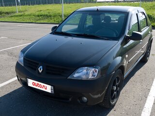 2009 Renault Logan I, чёрный, 350000 рублей, вид 2