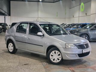 2013 Renault Logan I Рестайлинг, серый, 498000 рублей, вид 2