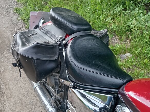 2003 Yamaha XVS400 Drag Star, красный, 390000 рублей - вид 1