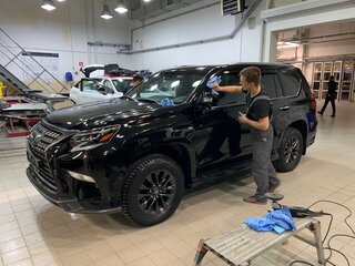 2020 Lexus GX 460 II Рестайлинг 2, чёрный, 7975000 рублей, вид 2