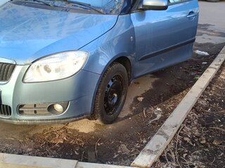 2009 Skoda Fabia II, голубой, 700000 рублей, вид 3