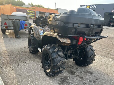 2010 Yamaha Grizzly 700, бежевый, 600000 рублей, вид 3