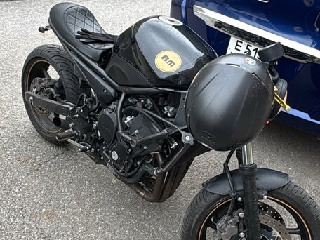 2009 Yamaha FZR600, чёрный, 500000 рублей, вид 2