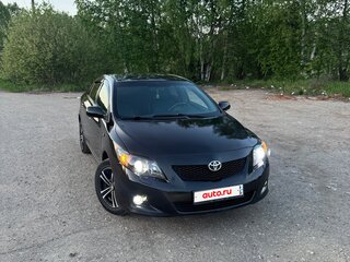 2008 Toyota Corolla X (E140, E150), чёрный, 749999 рублей, вид 3