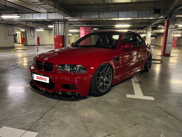2003 BMW M3 III (E46), красный - вид 4