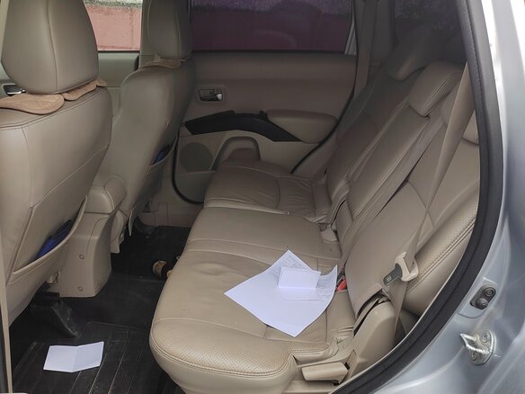 2007 Mitsubishi Outlander II, серебристый, 1320000 рублей - вид 12