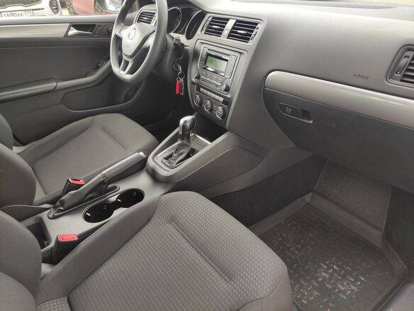 2015 Volkswagen Jetta VI Рестайлинг, коричневый - вид 12