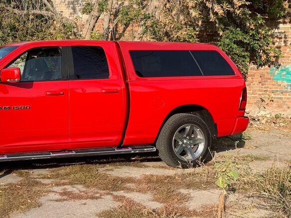 2012 Dodge RAM IV (DS/DJ), красный - вид 18