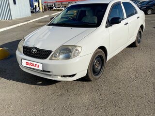 2002 Toyota Corolla IX (E120, E130), белый, 635000 рублей, вид 2