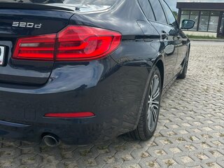 2019 BMW 5 серии 520d VII (G30/G31/G38), синий, 2200000 рублей, вид 5