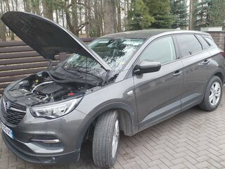2019 Opel Grandland I (X), серый, 1615000 рублей, вид 2