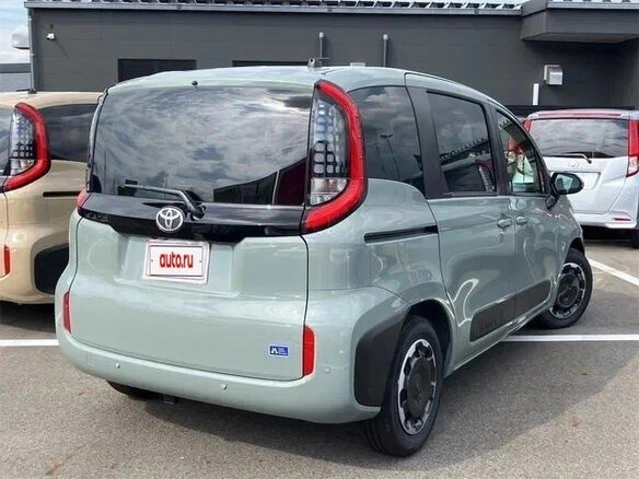 2023 Toyota Sienta III, голубой - вид 3